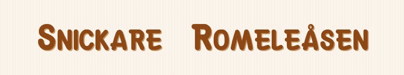 Snickare Romeleåsen